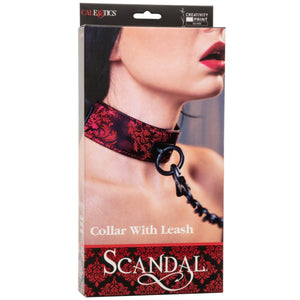 CalExotics Scandal Collar with Leash - Extreme Toyz Singapore - https://extremetoyz.com.sg - Sex Toys and Lingerie Online Store - Bondage Gear / Vibrators / Electrosex Toys / Wireless Remote Control Vibes / Sexy Lingerie and Role Play / BDSM / Dungeon Furnitures / Dildos and Strap Ons &nbsp;/ Anal and Prostate Massagers / Anal Douche and Cleaning Aide / Delay Sprays and Gels / Lubricants and more...