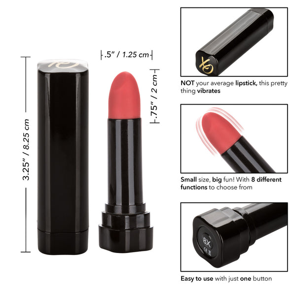 CalExotics Wireless Hide & Play Lipstick Vibrator - Red - Extreme Toyz Singapore - https://extremetoyz.com.sg - Sex Toys and Lingerie Online Store - Bondage Gear / Vibrators / Electrosex Toys / Wireless Remote Control Vibes / Sexy Lingerie and Role Play / BDSM / Dungeon Furnitures / Dildos and Strap Ons &nbsp;/ Anal and Prostate Massagers / Anal Douche and Cleaning Aide / Delay Sprays and Gels / Lubricants and more...