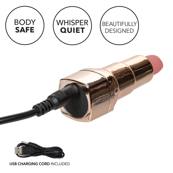 CalExotics Rechargeable Hide & Play Lipstick Vibrator - Nude - Extreme Toyz Singapore - https://extremetoyz.com.sg - Sex Toys and Lingerie Online Store - Bondage Gear / Vibrators / Electrosex Toys / Wireless Remote Control Vibes / Sexy Lingerie and Role Play / BDSM / Dungeon Furnitures / Dildos and Strap Ons &nbsp;/ Anal and Prostate Massagers / Anal Douche and Cleaning Aide / Delay Sprays and Gels / Lubricants and more...