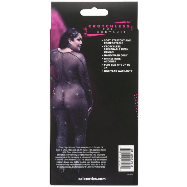 CalExotics Radiance Plus Size Crotchless Full Body Suit - Extreme Toyz Singapore - https://extremetoyz.com.sg - Sex Toys and Lingerie Online Store - Bondage Gear / Vibrators / Electrosex Toys / Wireless Remote Control Vibes / Sexy Lingerie and Role Play / BDSM / Dungeon Furnitures / Dildos and Strap Ons &nbsp;/ Anal and Prostate Massagers / Anal Douche and Cleaning Aide / Delay Sprays and Gels / Lubricants and more...