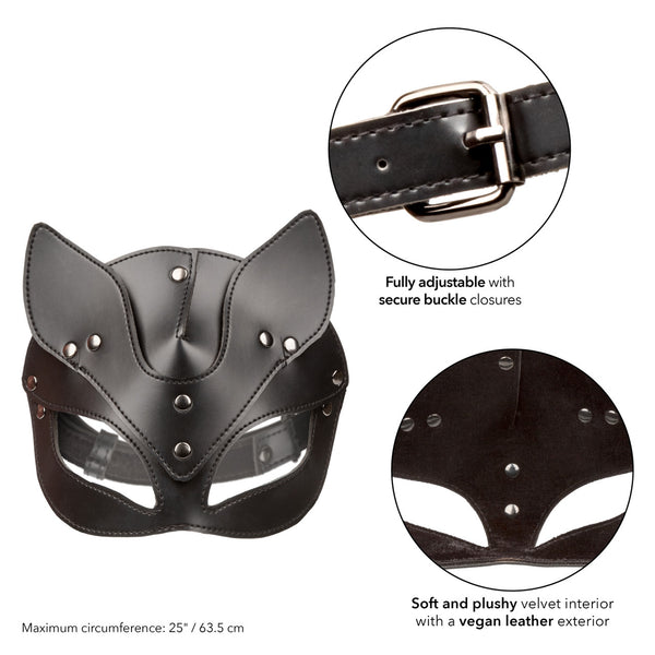 CalExotics Euphoria Collection Cat Mask - Extreme Toyz Singapore - https://extremetoyz.com.sg - Sex Toys and Lingerie Online Store - Bondage Gear / Vibrators / Electrosex Toys / Wireless Remote Control Vibes / Sexy Lingerie and Role Play / BDSM / Dungeon Furnitures / Dildos and Strap Ons &nbsp;/ Anal and Prostate Massagers / Anal Douche and Cleaning Aide / Delay Sprays and Gels / Lubricants and more...