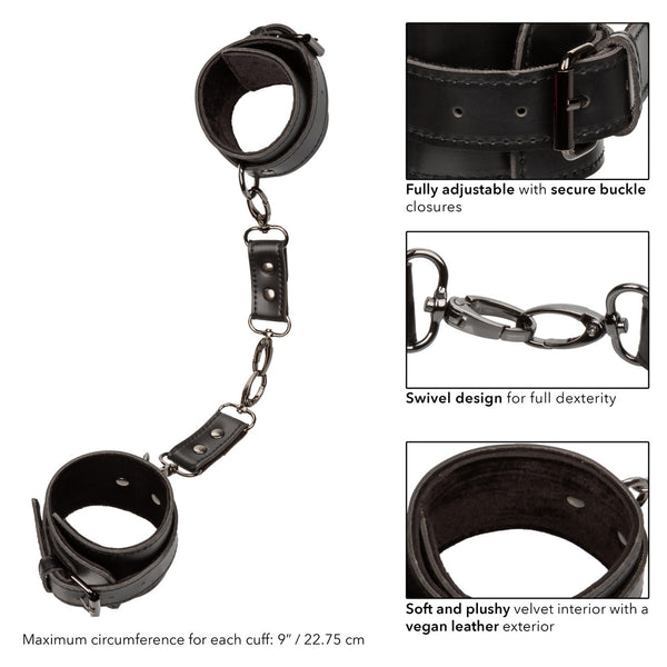 CalExotics Euphoria Collection Hand Cuffs - Extreme Toyz Singapore - https://extremetoyz.com.sg - Sex Toys and Lingerie Online Store - Bondage Gear / Vibrators / Electrosex Toys / Wireless Remote Control Vibes / Sexy Lingerie and Role Play / BDSM / Dungeon Furnitures / Dildos and Strap Ons &nbsp;/ Anal and Prostate Massagers / Anal Douche and Cleaning Aide / Delay Sprays and Gels / Lubricants and more...
