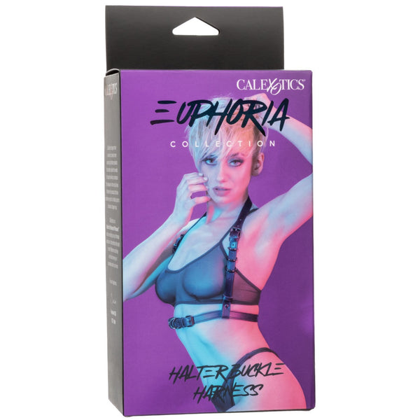 CalExotics Euphoria Collection Halter Buckle Harness - Extreme Toyz Singapore - https://extremetoyz.com.sg - Sex Toys and Lingerie Online Store - Bondage Gear / Vibrators / Electrosex Toys / Wireless Remote Control Vibes / Sexy Lingerie and Role Play / BDSM / Dungeon Furnitures / Dildos and Strap Ons &nbsp;/ Anal and Prostate Massagers / Anal Douche and Cleaning Aide / Delay Sprays and Gels / Lubricants and more... 