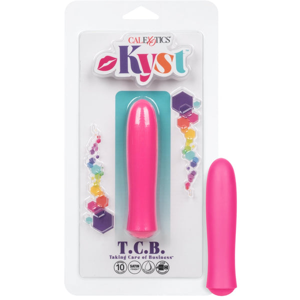 CalExotics Kyst T.C.B. Taking Care of Business Rechargeable Mini Massager - Extreme Toyz Singapore - https://extremetoyz.com.sg - Sex Toys and Lingerie Online Store - Bondage Gear / Vibrators / Electrosex Toys / Wireless Remote Control Vibes / Sexy Lingerie and Role Play / BDSM / Dungeon Furnitures / Dildos and Strap Ons &nbsp;/ Anal and Prostate Massagers / Anal Douche and Cleaning Aide / Delay Sprays and Gels / Lubricants and more...