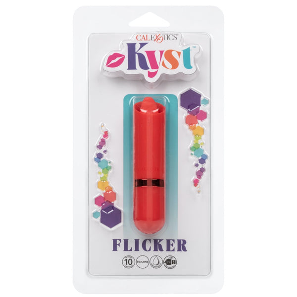 CalExotics Kyst Flicker Rechargeable Mini Licking Vibrator - Extreme Toyz Singapore - https://extremetoyz.com.sg - Sex Toys and Lingerie Online Store - Bondage Gear / Vibrators / Electrosex Toys / Wireless Remote Control Vibes / Sexy Lingerie and Role Play / BDSM / Dungeon Furnitures / Dildos and Strap Ons  / Anal and Prostate Massagers / Anal Douche and Cleaning Aide / Delay Sprays and Gels / Lubricants and more...