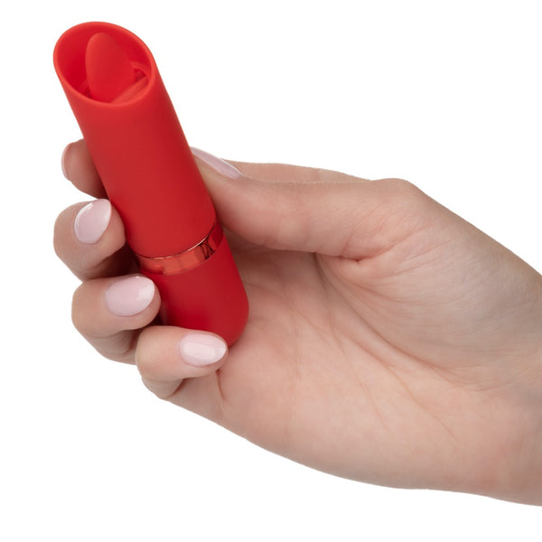 CalExotics Kyst Flicker Rechargeable Mini Licking Vibrator - Extreme Toyz Singapore - https://extremetoyz.com.sg - Sex Toys and Lingerie Online Store - Bondage Gear / Vibrators / Electrosex Toys / Wireless Remote Control Vibes / Sexy Lingerie and Role Play / BDSM / Dungeon Furnitures / Dildos and Strap Ons  / Anal and Prostate Massagers / Anal Douche and Cleaning Aide / Delay Sprays and Gels / Lubricants and more...