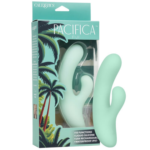 CalExotics Pacifica Fiji Rechargeable G-Spot Dual Stimulator - Extreme Toyz Singapore - https://extremetoyz.com.sg - Sex Toys and Lingerie Online Store - Bondage Gear / Vibrators / Electrosex Toys / Wireless Remote Control Vibes / Sexy Lingerie and Role Play / BDSM / Dungeon Furnitures / Dildos and Strap Ons &nbsp;/ Anal and Prostate Massagers / Anal Douche and Cleaning Aide / Delay Sprays and Gels / Lubricants and more...