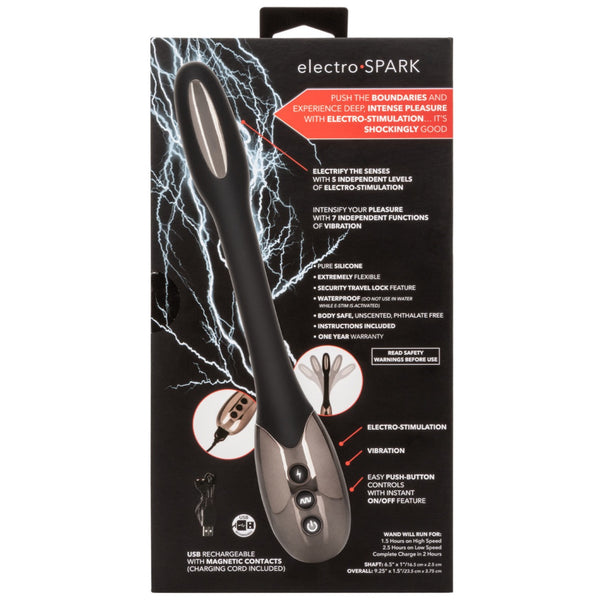 CalExotics Volt Electro-Spark Rechargeable Electrosex Vibrator - Extreme Toyz Singapore - https://extremetoyz.com.sg - Sex Toys and Lingerie Online Store