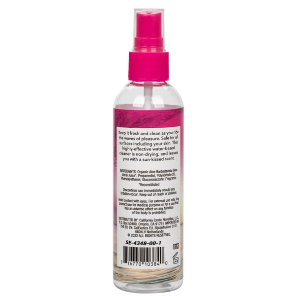 CalExotics California Dreaming Tropical Scent Body Safe Toy Cleaner - 120ml - Extreme Toyz Singapore - https://extremetoyz.com.sg - Sex Toys and Lingerie Online Store - Bondage Gear / Vibrators / Electrosex Toys / Wireless Remote Control Vibes / Sexy Lingerie and Role Play / BDSM / Dungeon Furnitures / Dildos and Strap Ons &nbsp;/ Anal and Prostate Massagers / Anal Douche and Cleaning Aide / Delay Sprays and Gels / Lubricants and more...