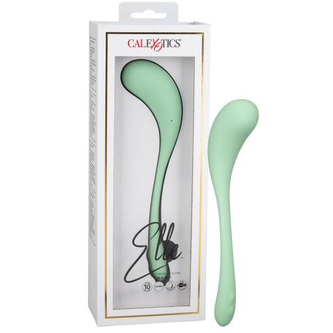 CalExotics Elle Liquid Silicone Wand Rechargeable G-Spot Vibrator - Extreme Toyz Singapore - https://extremetoyz.com.sg - Sex Toys and Lingerie Online Store - Bondage Gear / Vibrators / Electrosex Toys / Wireless Remote Control Vibes / Sexy Lingerie and Role Play / BDSM / Dungeon Furnitures / Dildos and Strap Ons &nbsp;/ Anal and Prostate Massagers / Anal Douche and Cleaning Aide / Delay Sprays and Gels / Lubricants and more...