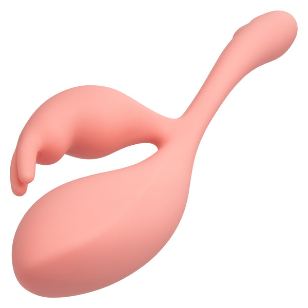 CalExotics Elle Liquid Silicone Bunny Rechargeable Vibrator - Extreme Toyz Singapore - https://extremetoyz.com.sg - Sex Toys and Lingerie Online Store - Bondage Gear / Vibrators / Electrosex Toys / Wireless Remote Control Vibes / Sexy Lingerie and Role Play / BDSM / Dungeon Furnitures / Dildos and Strap Ons &nbsp;/ Anal and Prostate Massagers / Anal Douche and Cleaning Aide / Delay Sprays and Gels / Lubricants and more...