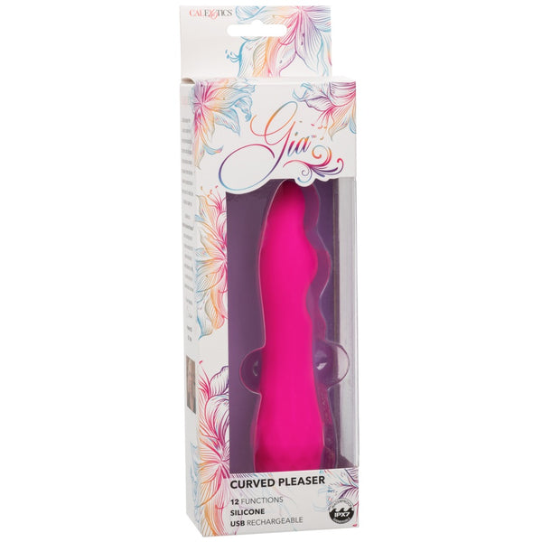 Gia Curved Pleaser 12-Function Rechargeable Vibrator