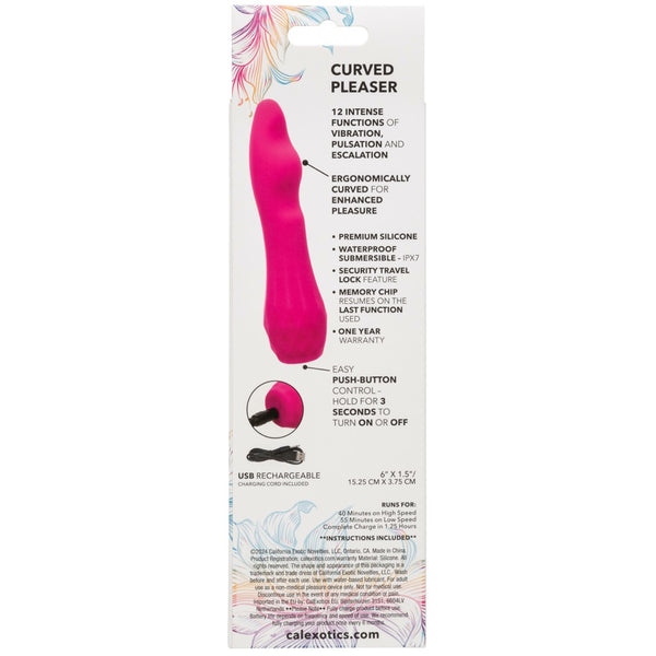 Gia Curved Pleaser 12-Function Rechargeable Vibrator