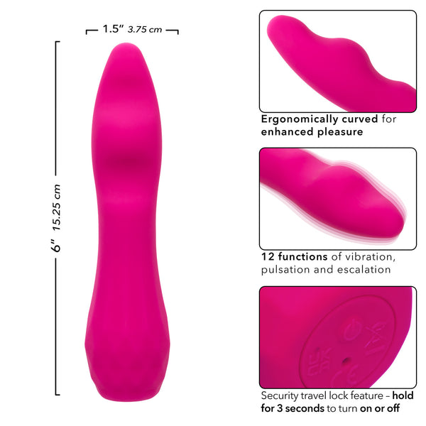 Gia Curved Pleaser 12-Function Rechargeable Vibrator