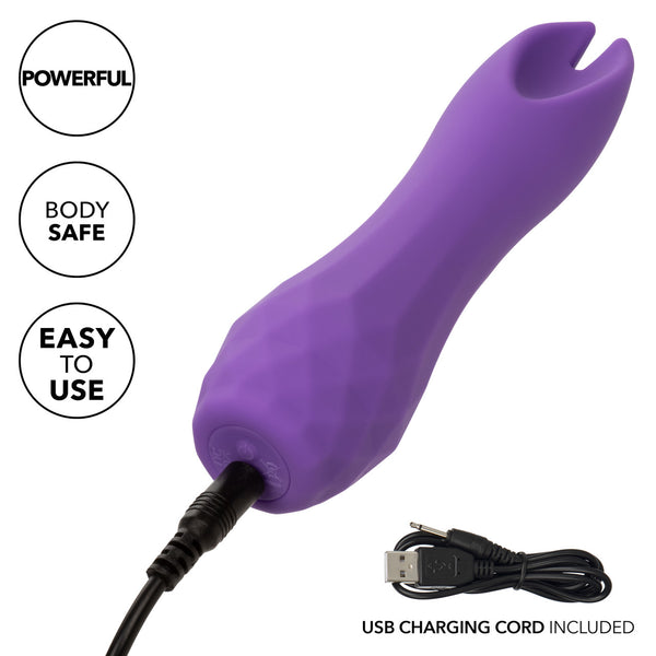 Gia Dual Flicker 12-Function Rechargeable Vibrator