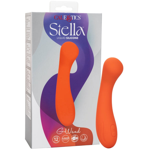 CalExotics Stella Liquid Silicone G-Wand Vibrator - Extreme Toyz Singapore - https://extremetoyz.com.sg - Sex Toys and Lingerie Online Store - Bondage Gear / Vibrators / Electrosex Toys / Wireless Remote Control Vibes / Sexy Lingerie and Role Play / BDSM / Dungeon Furnitures / Dildos and Strap Ons &nbsp;/ Anal and Prostate Massagers / Anal Douche and Cleaning Aide / Delay Sprays and Gels / Lubricants and more...