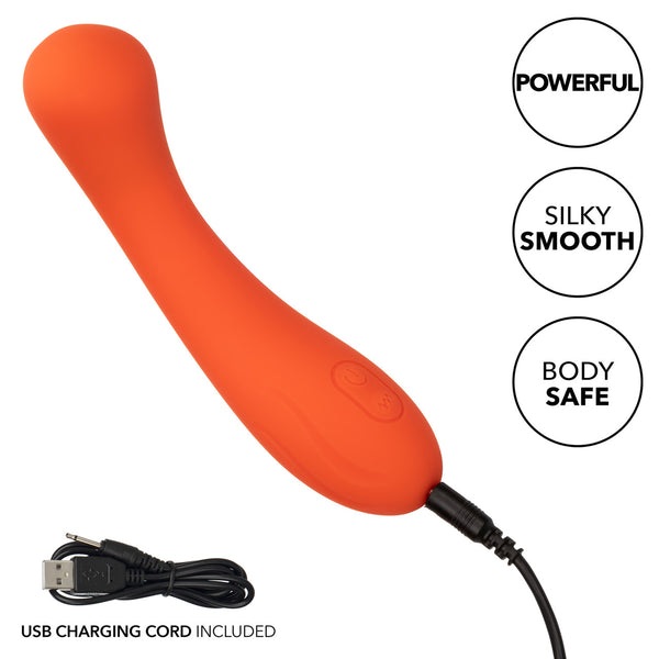 CalExotics Stella Liquid Silicone G-Wand Vibrator - Extreme Toyz Singapore - https://extremetoyz.com.sg - Sex Toys and Lingerie Online Store - Bondage Gear / Vibrators / Electrosex Toys / Wireless Remote Control Vibes / Sexy Lingerie and Role Play / BDSM / Dungeon Furnitures / Dildos and Strap Ons &nbsp;/ Anal and Prostate Massagers / Anal Douche and Cleaning Aide / Delay Sprays and Gels / Lubricants and more...