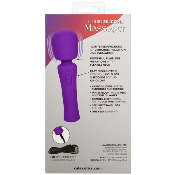 CalExotics Stella Liquid Silicone Wand Massager- - Extreme Toyz Singapore - https://extremetoyz.com.sg - Sex Toys and Lingerie Online Store - Bondage Gear / Vibrators / Electrosex Toys / Wireless Remote Control Vibes / Sexy Lingerie and Role Play / BDSM / Dungeon Furnitures / Dildos and Strap Ons &nbsp;/ Anal and Prostate Massagers / Anal Douche and Cleaning Aide / Delay Sprays and Gels / Lubricants and more...