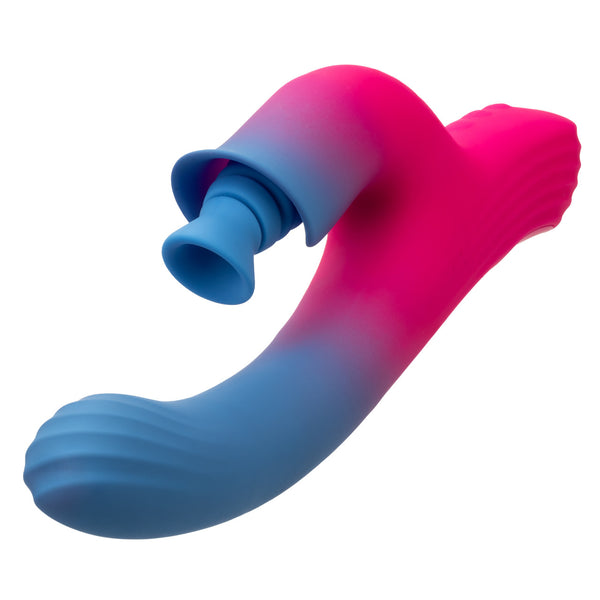 Elation Dual Stimulator with Suction Rechargeable Silicone Vibrator
