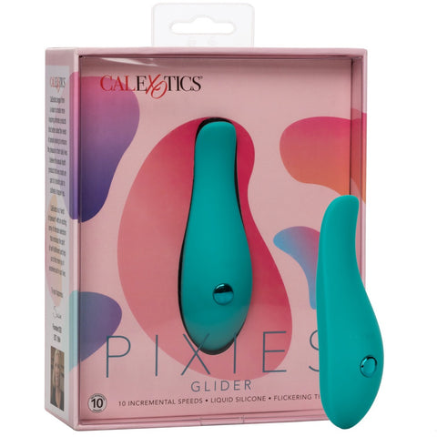 CalExotics Pixies Glider Rechargeable Silicone Massager with Flickering Tip - Extreme Toyz Singapore - https://extremetoyz.com.sg - Sex Toys and Lingerie Online Store - Bondage Gear / Vibrators / Electrosex Toys / Wireless Remote Control Vibes / Sexy Lingerie and Role Play / BDSM / Dungeon Furnitures / Dildos and Strap Ons &nbsp;/ Anal and Prostate Massagers / Anal Douche and Cleaning Aide / Delay Sprays and Gels / Lubricants and more...  Edit alt text