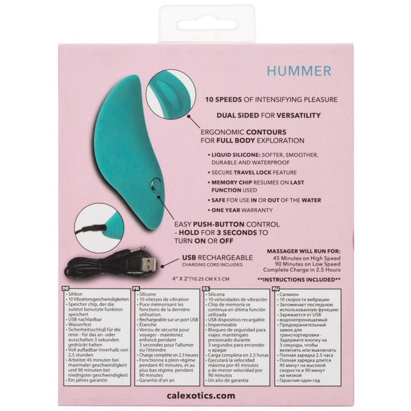 CalExotics Pixies Hummer Rechargeable Silicone Massager with Ergonomic Contours - Extreme Toyz Singapore - https://extremetoyz.com.sg - Sex Toys and Lingerie Online Store - Bondage Gear / Vibrators / Electrosex Toys / Wireless Remote Control Vibes / Sexy Lingerie and Role Play / BDSM / Dungeon Furnitures / Dildos and Strap Ons &nbsp;/ Anal and Prostate Massagers / Anal Douche and Cleaning Aide / Delay Sprays and Gels / Lubricants and more...