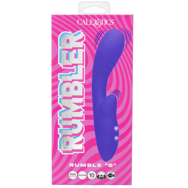 Rumbler Rumble “G” Dual Motors 10 Speeds Waterproof Rechargeable Vibrator