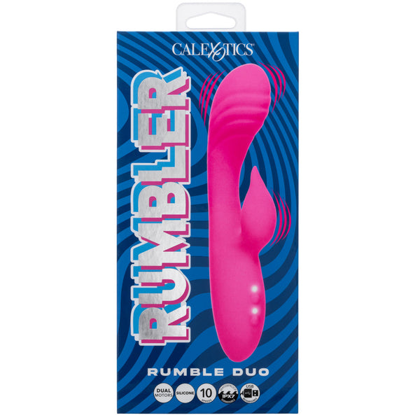 Rumbler Rumble Duo Dual Motors 10 Speeds Waterproof Rechargeable Vibrator