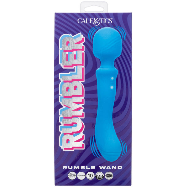 Rumbler Rumble Wand Dual Gyrating Motors 10 Speeds Waterproof Rechargeable Vibrator