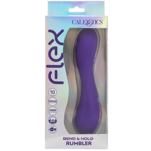 Flex Bend & Hold Rumbler Rechargeable Liquid Silicone G-Spot Vibrator