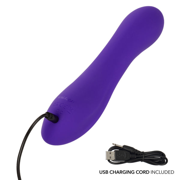 Flex Bend & Hold Rumbler Rechargeable Liquid Silicone G-Spot Vibrator