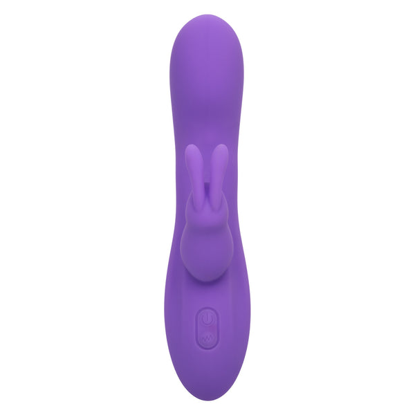 Flex Bend & Hold Double Rumbler Rechargeable Liquid Silicone Rabbit Vibrator