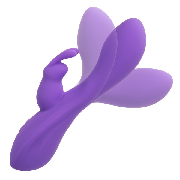 Flex Bend & Hold Double Rumbler Rechargeable Liquid Silicone Rabbit Vibrator