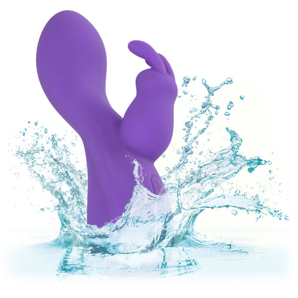 Flex Bend & Hold Double Rumbler Rechargeable Liquid Silicone Rabbit Vibrator