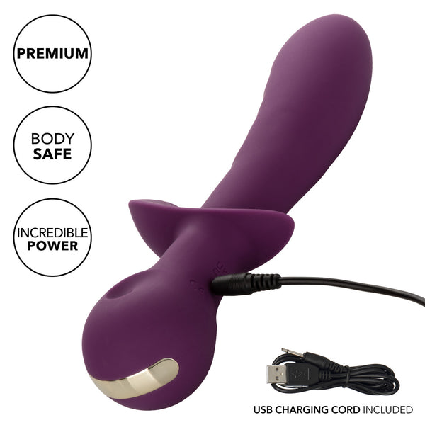 Obsession Lover Rechargeable Turbo-Charged Dual Vibrator