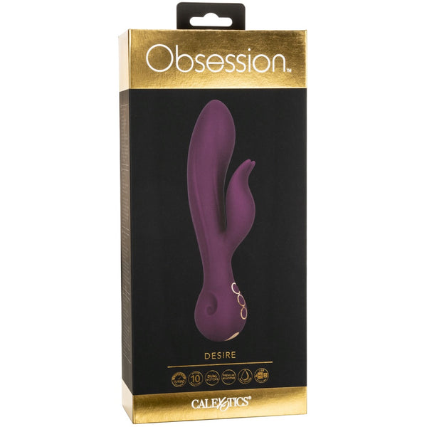 Obsession Desire Rechargeable Turbo-Charged Dual Vibrator