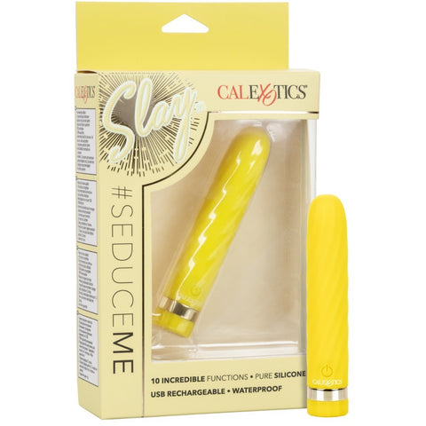 CalExotics Slay #SeduceMe Rechargeable Mini Vibrator - Extreme Toyz Singapore - https://extremetoyz.com.sg - Sex Toys and Lingerie Online Store - Bondage Gear / Vibrators / Electrosex Toys / Wireless Remote Control Vibes / Sexy Lingerie and Role Play / BDSM / Dungeon Furnitures / Dildos and Strap Ons &nbsp;/ Anal and Prostate Massagers / Anal Douche and Cleaning Aide / Delay Sprays and Gels / Lubricants and more...