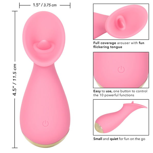 CalExotics Slay #TickleMe Rechargeable Flicking Vibrator - Extreme Toyz Singapore - https://extremetoyz.com.sg - Sex Toys and Lingerie Online Store - Bondage Gear / Vibrators / Electrosex Toys / Wireless Remote Control Vibes / Sexy Lingerie and Role Play / BDSM / Dungeon Furnitures / Dildos and Strap Ons &nbsp;/ Anal and Prostate Massagers / Anal Douche and Cleaning Aide / Delay Sprays and Gels / Lubricants and more...