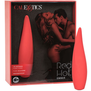 CalExotics Red Hot Ember Rechargeable 10 Functions Flickering Vibrator - Extreme Toyz Singapore - https://extremetoyz.com.sg - Sex Toys and Lingerie Online Store - Bondage Gear / Vibrators / Electrosex Toys / Wireless Remote Control Vibes / Sexy Lingerie and Role Play / BDSM / Dungeon Furnitures / Dildos and Strap Ons &nbsp;/ Anal and Prostate Massagers / Anal Douche and Cleaning Aide / Delay Sprays and Gels / Lubricants and more...