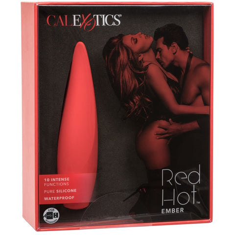 CalExotics Red Hot Ember 10 Functions Vibrator - Extreme Toyz Singapore - https://extremetoyz.com.sg - Sex Toys and Lingerie Online Store