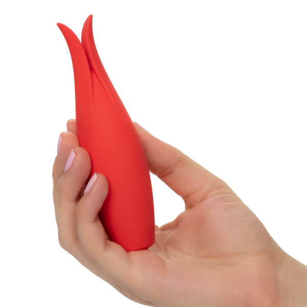 CalExotics Red Hot Fury Rechargeable 10 Functions Flickering Vibrator - Extreme Toyz Singapore - https://extremetoyz.com.sg - Sex Toys and Lingerie Online Store - Bondage Gear / Vibrators / Electrosex Toys / Wireless Remote Control Vibes / Sexy Lingerie and Role Play / BDSM / Dungeon Furnitures / Dildos and Strap Ons &nbsp;/ Anal and Prostate Massagers / Anal Douche and Cleaning Aide / Delay Sprays and Gels / Lubricants and more...