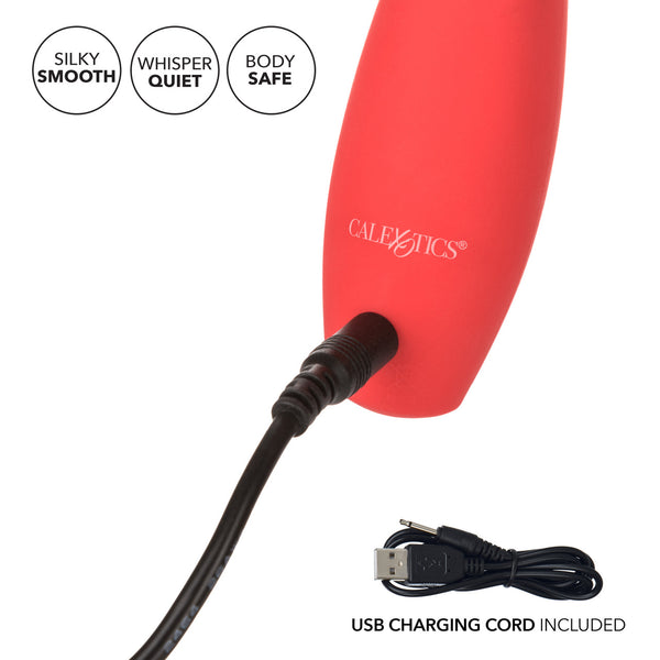 CalExotics Red Hot Fury Rechargeable 10 Functions Flickering Vibrator - Extreme Toyz Singapore - https://extremetoyz.com.sg - Sex Toys and Lingerie Online Store - Bondage Gear / Vibrators / Electrosex Toys / Wireless Remote Control Vibes / Sexy Lingerie and Role Play / BDSM / Dungeon Furnitures / Dildos and Strap Ons &nbsp;/ Anal and Prostate Massagers / Anal Douche and Cleaning Aide / Delay Sprays and Gels / Lubricants and more...