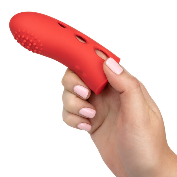 CalExotics Mini Marvels Silicone Marvelous Arouser Rechargeable Finger Vibrator - Extreme Toyz Singapore - https://extremetoyz.com.sg - Sex Toys and Lingerie Online Store - Bondage Gear / Vibrators / Electrosex Toys / Wireless Remote Control Vibes / Sexy Lingerie and Role Play / BDSM / Dungeon Furnitures / Dildos and Strap Ons &nbsp;/ Anal and Prostate Massagers / Anal Douche and Cleaning Aide / Delay Sprays and Gels / Lubricants and more...