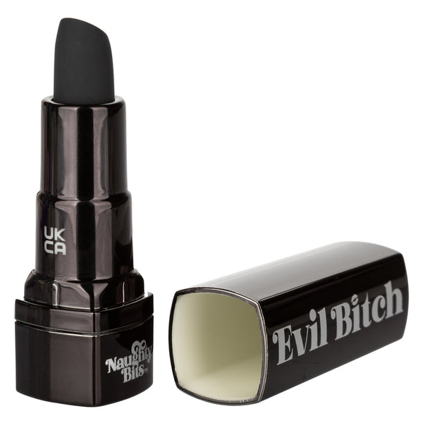 CalExotics Naughty Bits Evil Bitch Lipstick Vibrator - Extreme Toyz Singapore - https://extremetoyz.com.sg - Sex Toys and Lingerie Online Store - Bondage Gear / Vibrators / Electrosex Toys / Wireless Remote Control Vibes / Sexy Lingerie and Role Play / BDSM / Dungeon Furnitures / Dildos and Strap Ons &nbsp;/ Anal and Prostate Massagers / Anal Douche and Cleaning Aide / Delay Sprays and Gels / Lubricants and more...