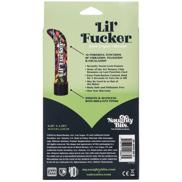 Naughty Bits Lil' Fucker Mini G-Spot Vibrator