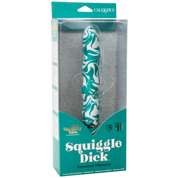 CalExotics Naughty Bits Squiggle Dick Personal Vibrator - Extreme Toyz Singapore - https://extremetoyz.com.sg - Sex Toys and Lingerie Online Store - Bondage Gear / Vibrators / Electrosex Toys / Wireless Remote Control Vibes / Sexy Lingerie and Role Play / BDSM / Dungeon Furnitures / Dildos and Strap Ons &nbsp;/ Anal and Prostate Massagers / Anal Douche and Cleaning Aide / Delay Sprays and Gels / Lubricants and more...