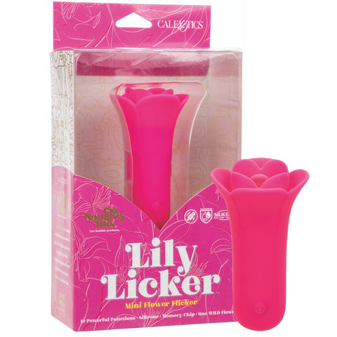 Naughty Bits Lily Licker Mini Flower Flicker Rechargeable Vibrator