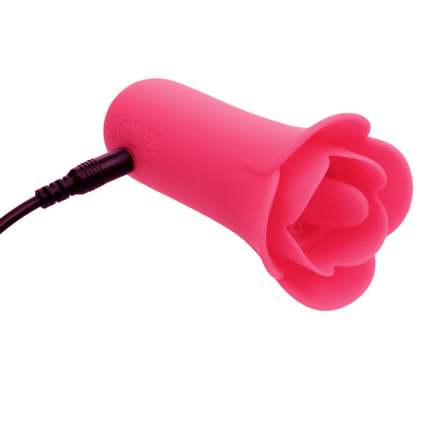 Naughty Bits Lily Licker Mini Flower Flicker Rechargeable Vibrator