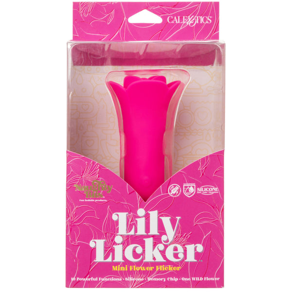 Naughty Bits Lily Licker Mini Flower Flicker Rechargeable Vibrator