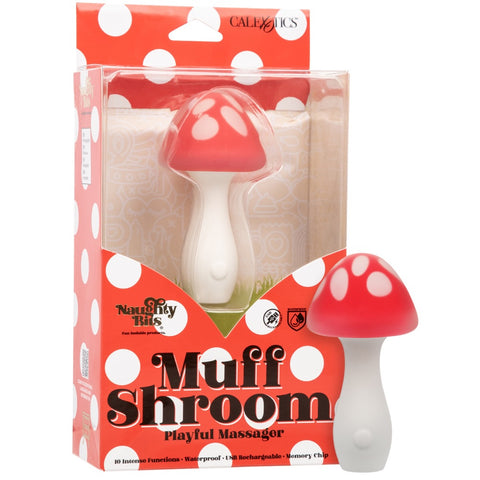 Naughty Bits Muff Shroom Rechargeable Playful Massager