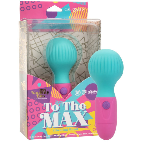 Naughty Bits To The Max Rechargeable Vibrating Wand